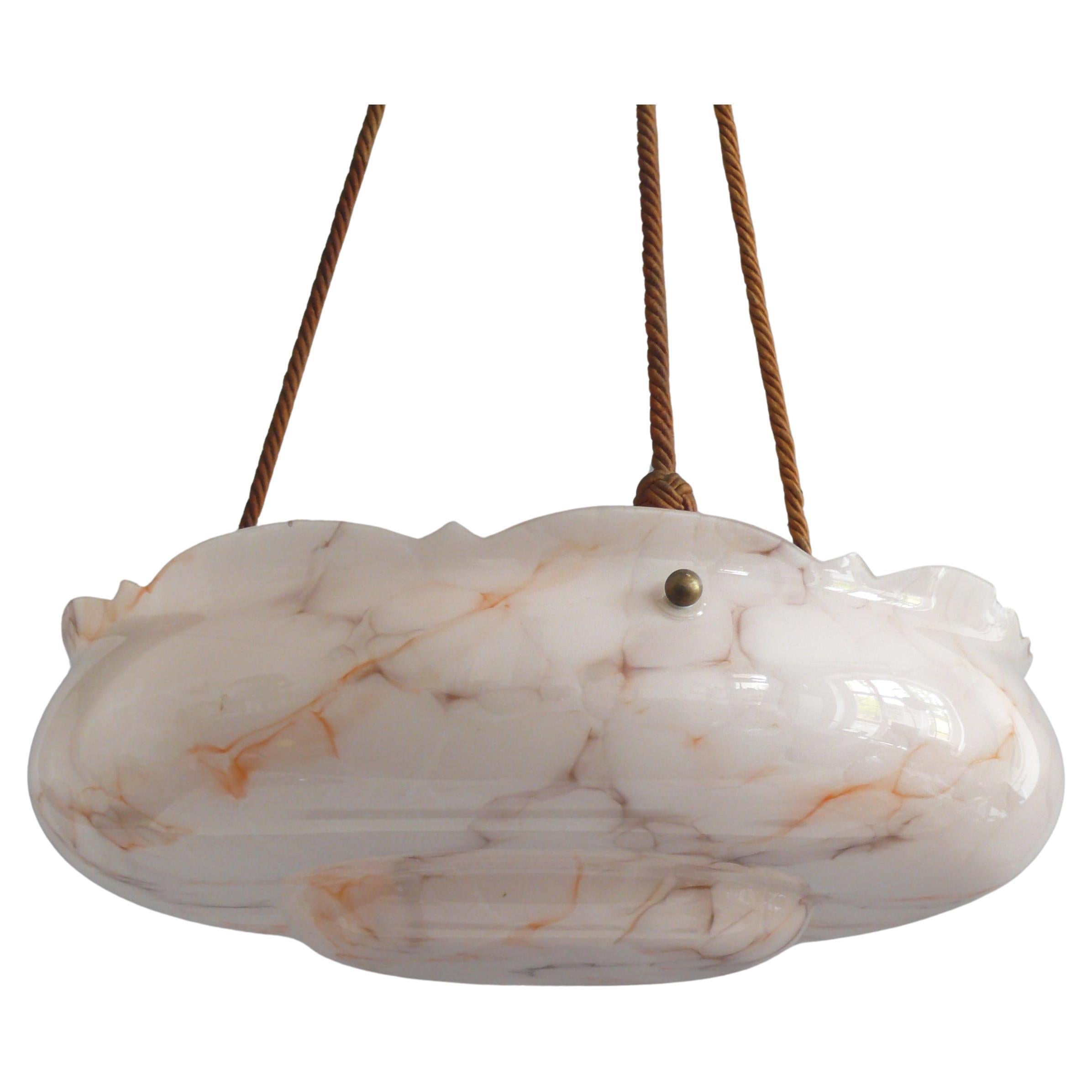 Large Art Déco Pendant Light, Germany 1920s - 1930s