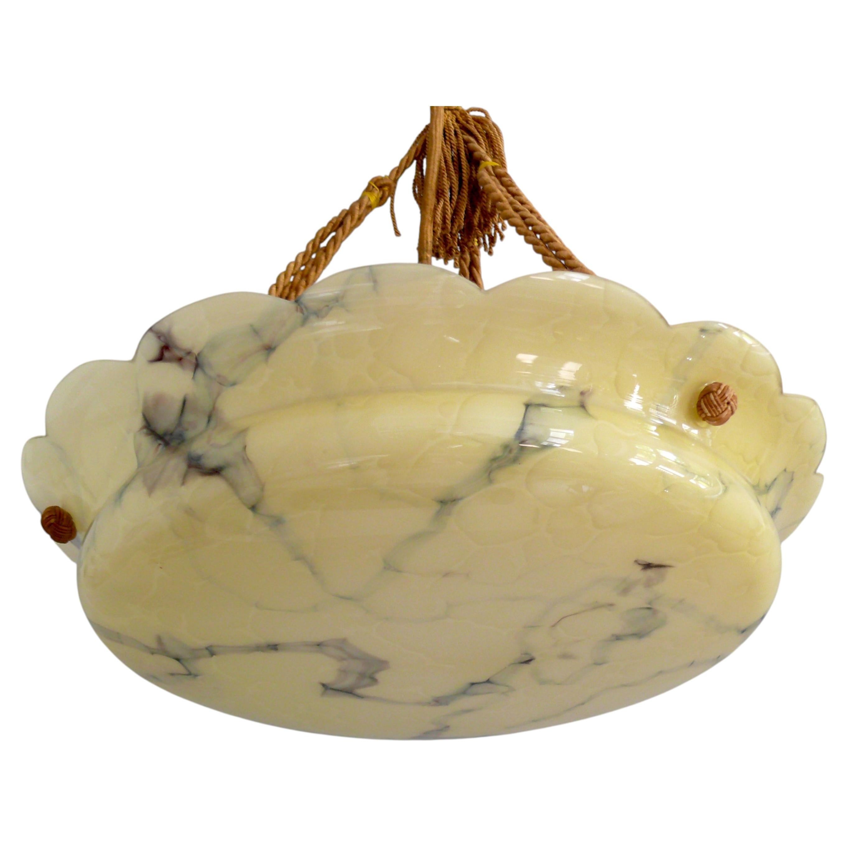 Large Art Déco Pendant Light, Germany 1920s - 1930s
