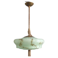 Large Art Déco Pendant Light, Germany 1930s - 1940s