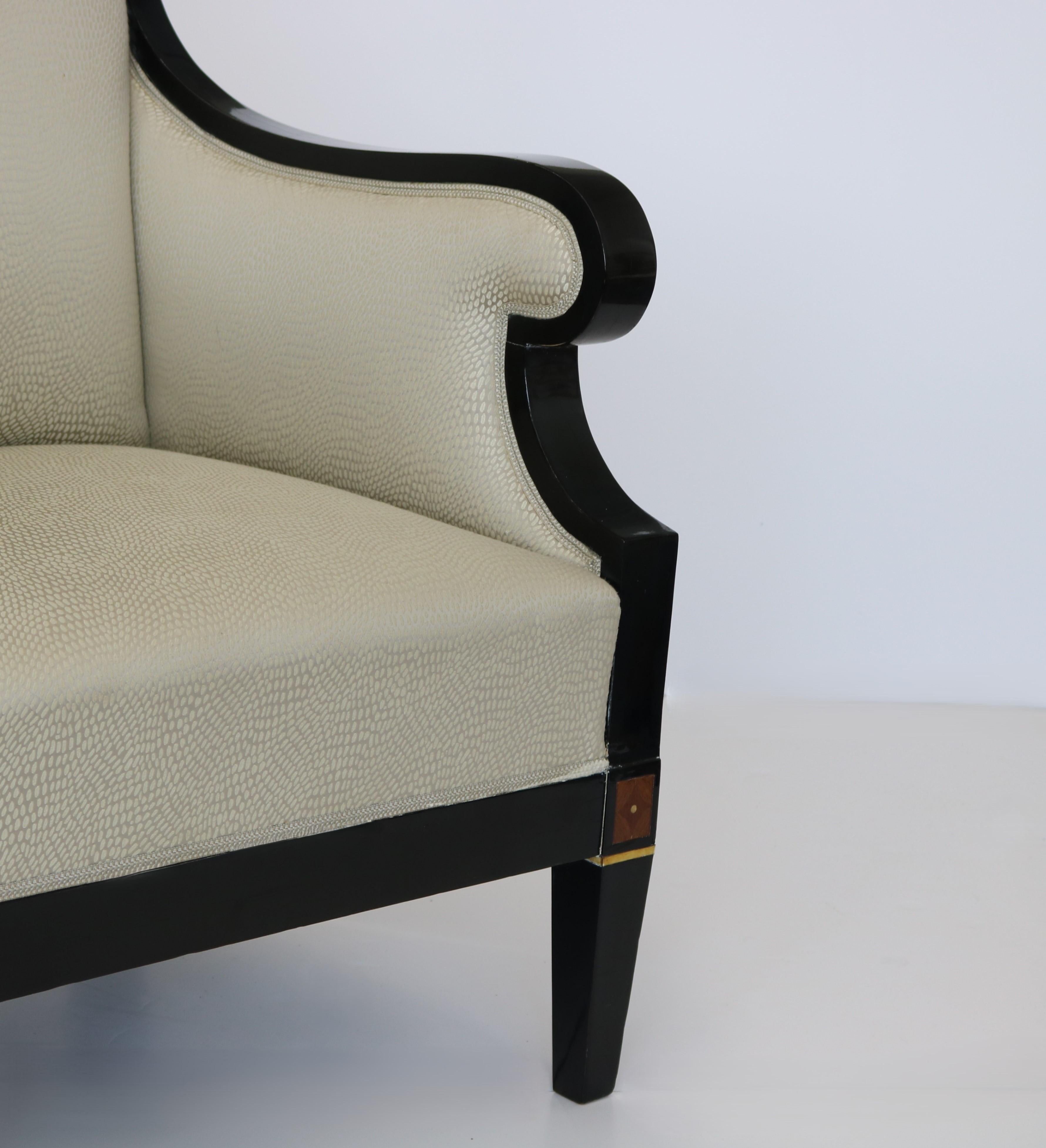 Grande bergère simple Art Déco Bon état - En vente à New York, NY
