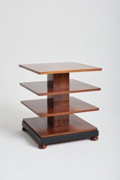 Large Art Deco Square Side Table