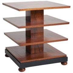 Large Art Deco Square Side Table