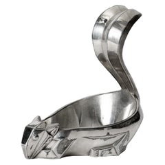 Drageoir scoiattolo Art Deco grande di Gallia, Christofle