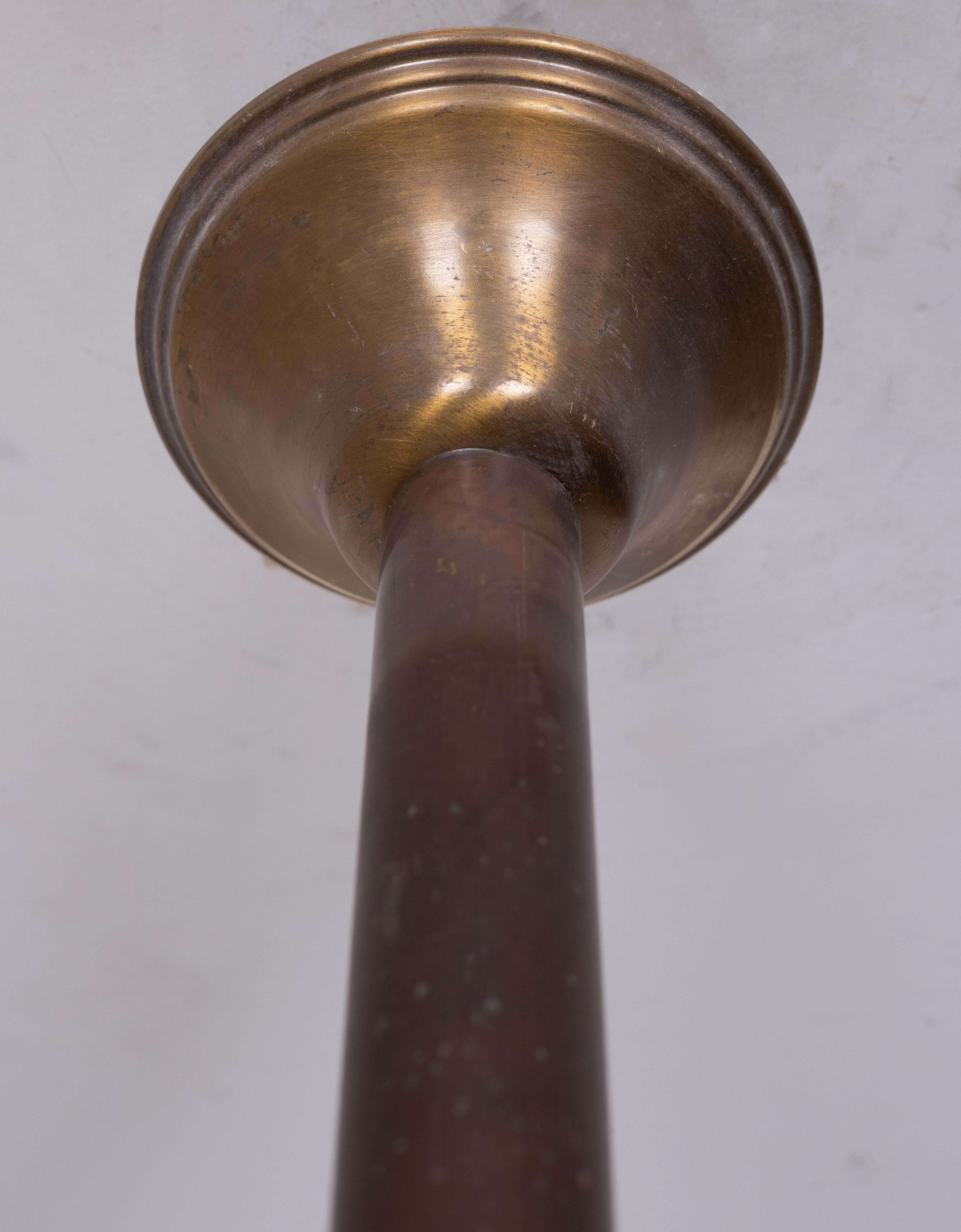 Fine XX secolo Grande Art Deco  lampada da soffitto Francia anni '80 in vendita