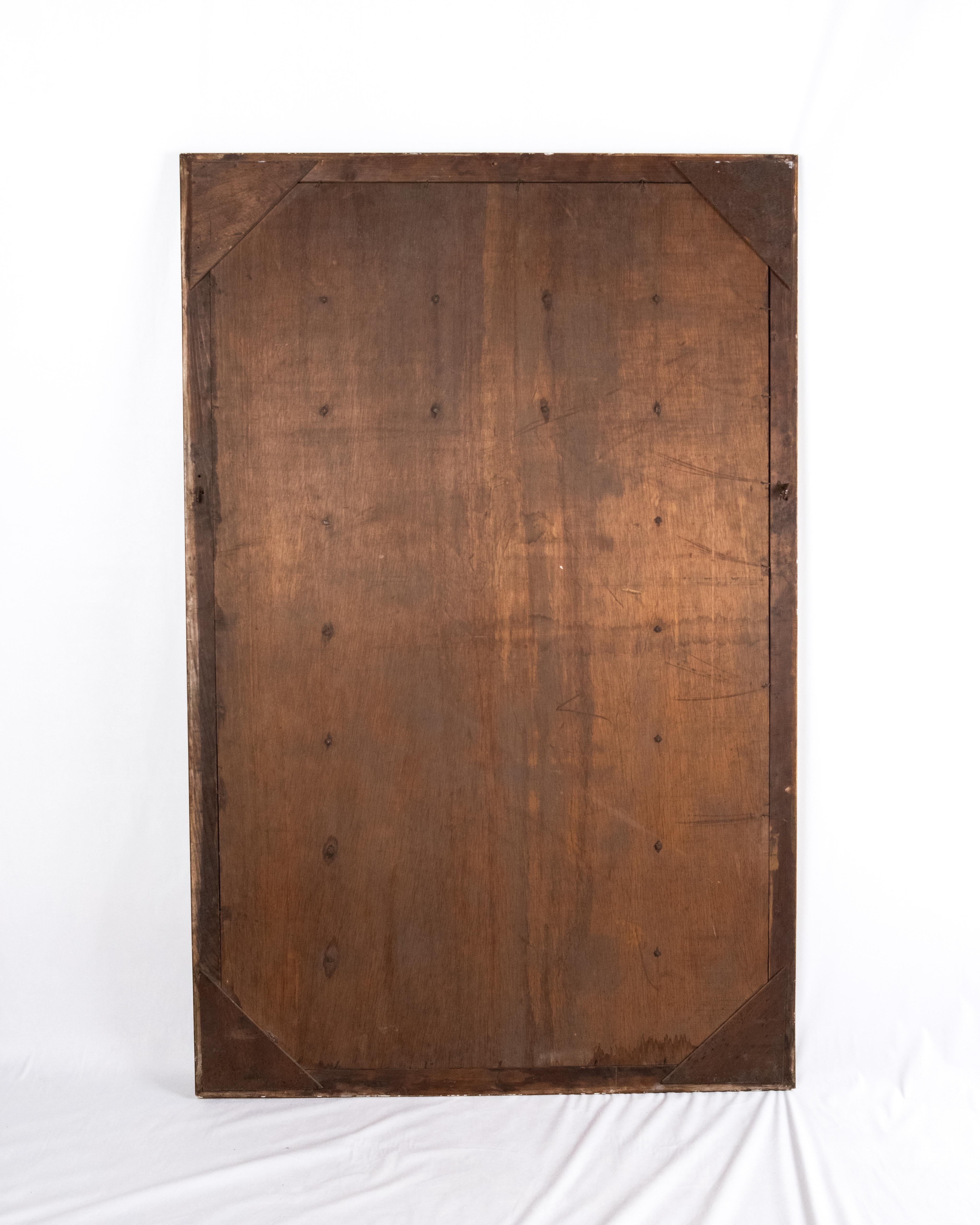 Gran espejo de estilo Art Decó, Francia, principios del siglo XX en venta 6