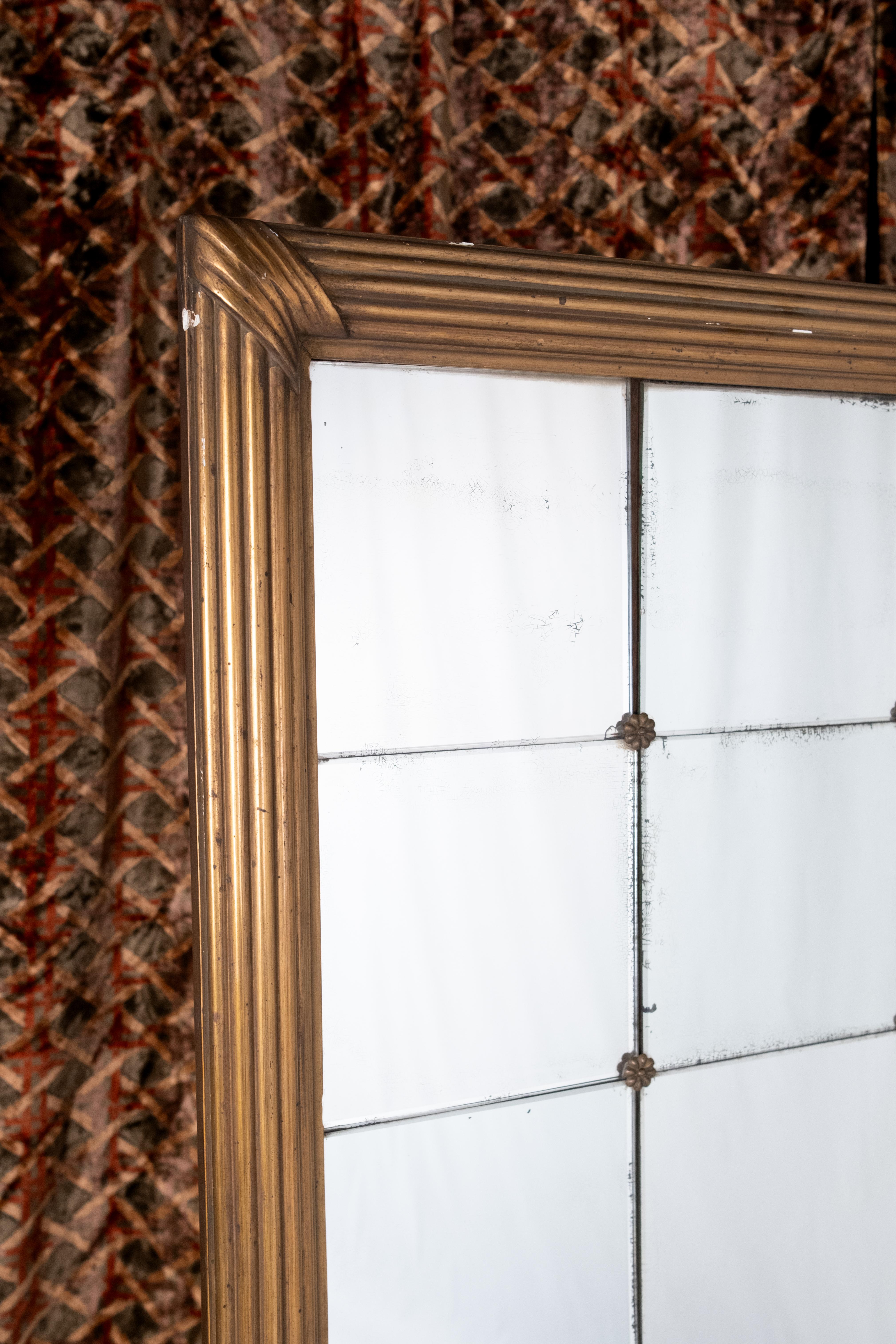 Gran espejo de estilo Art Decó, Francia, principios del siglo XX Francés en venta