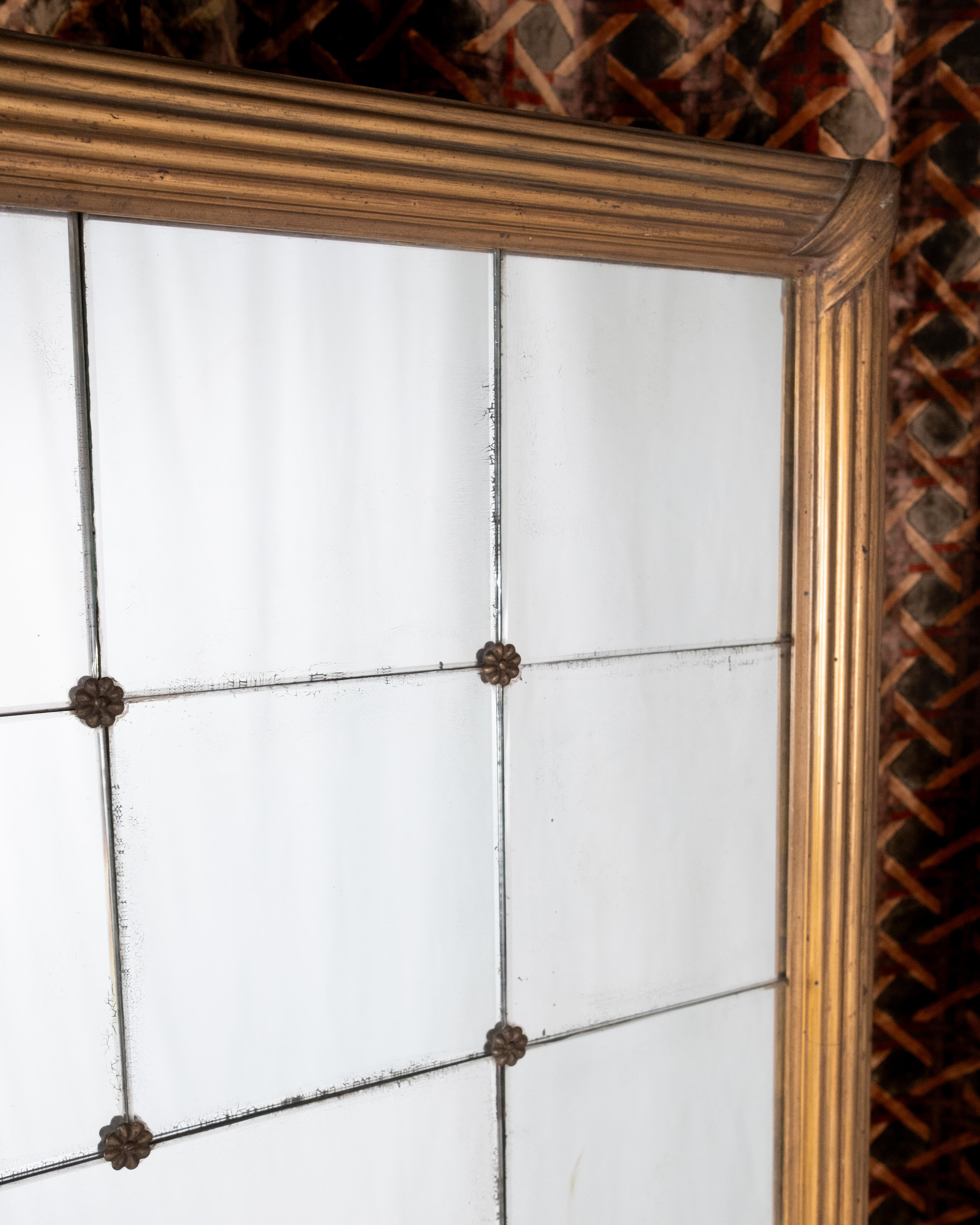 Gran espejo de estilo Art Decó, Francia, principios del siglo XX mediados del siglo XX en venta