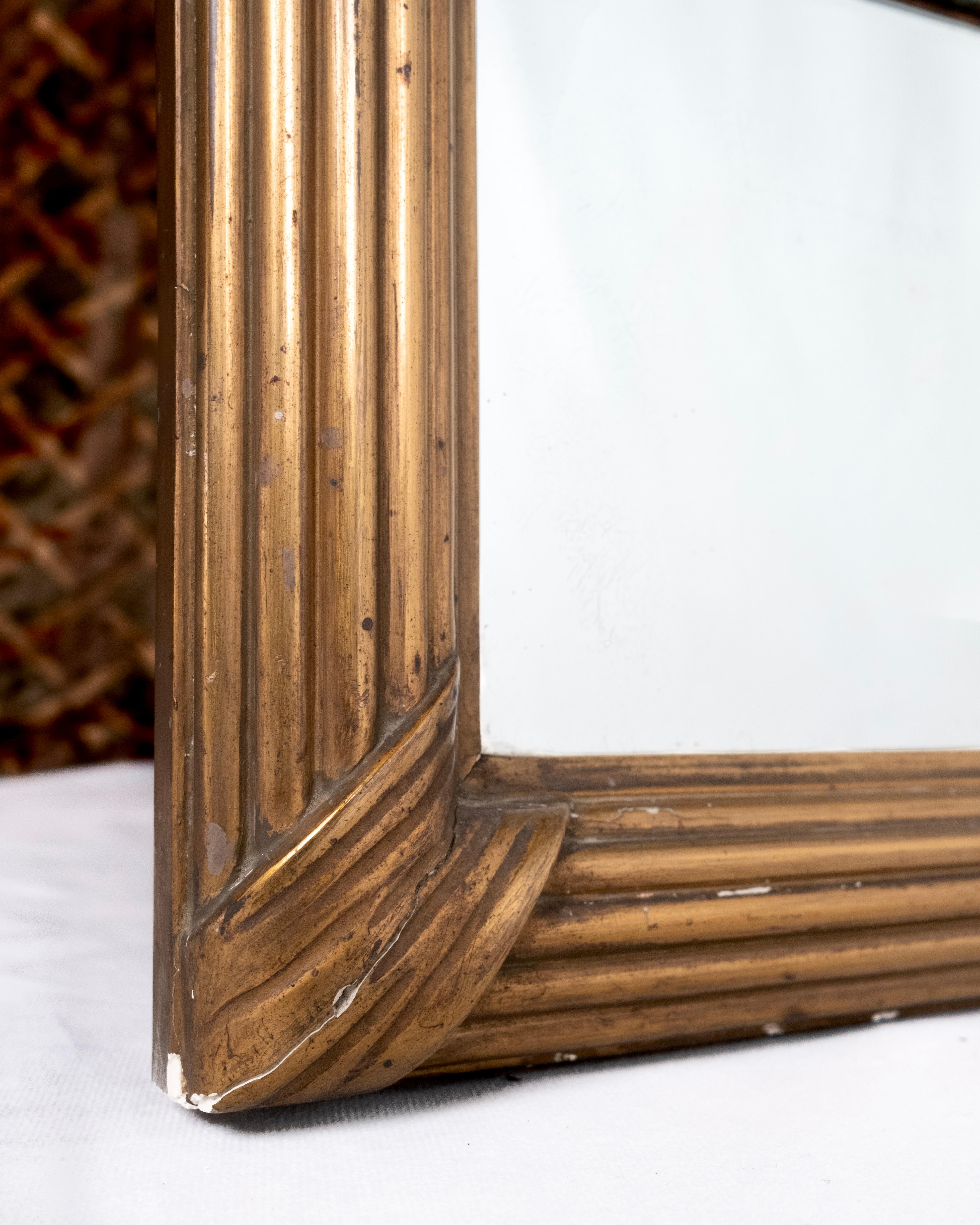 Gran espejo de estilo Art Decó, Francia, principios del siglo XX en venta 1