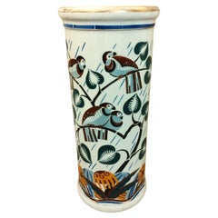 large art-deco umbrella stand by Keller & Guerin, Lunéville