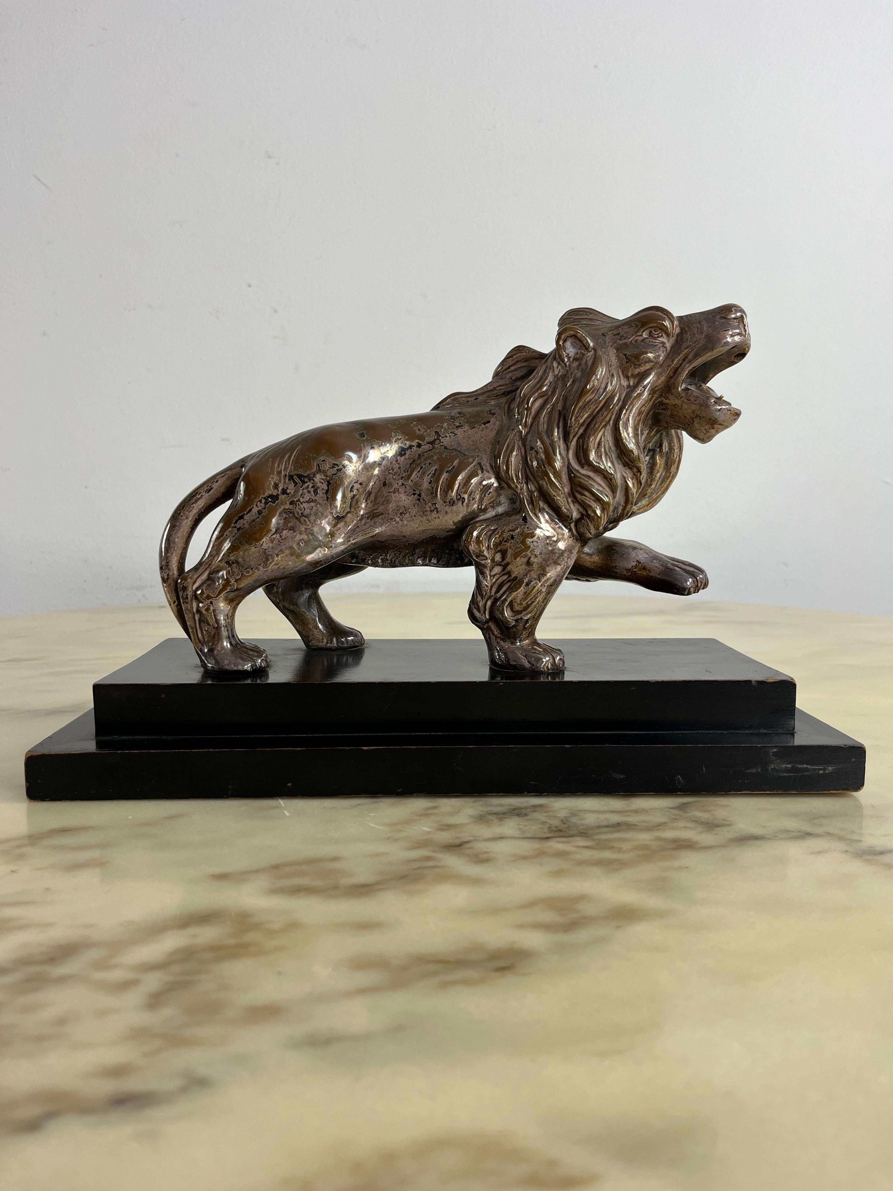 Metallo Grande scultura Art Deco 