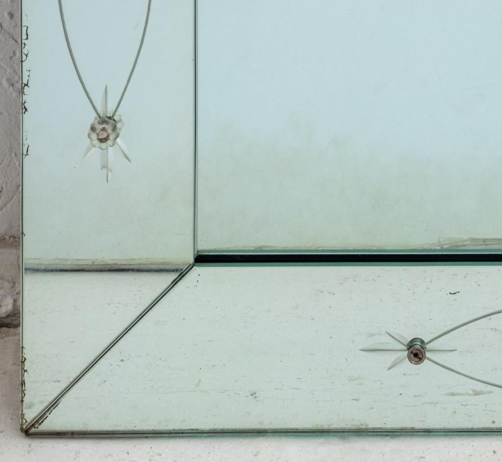 Large Art Deco Wall Mirror 1