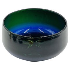 Vintage Large Art Glass Bowl by Correia Art Glass
