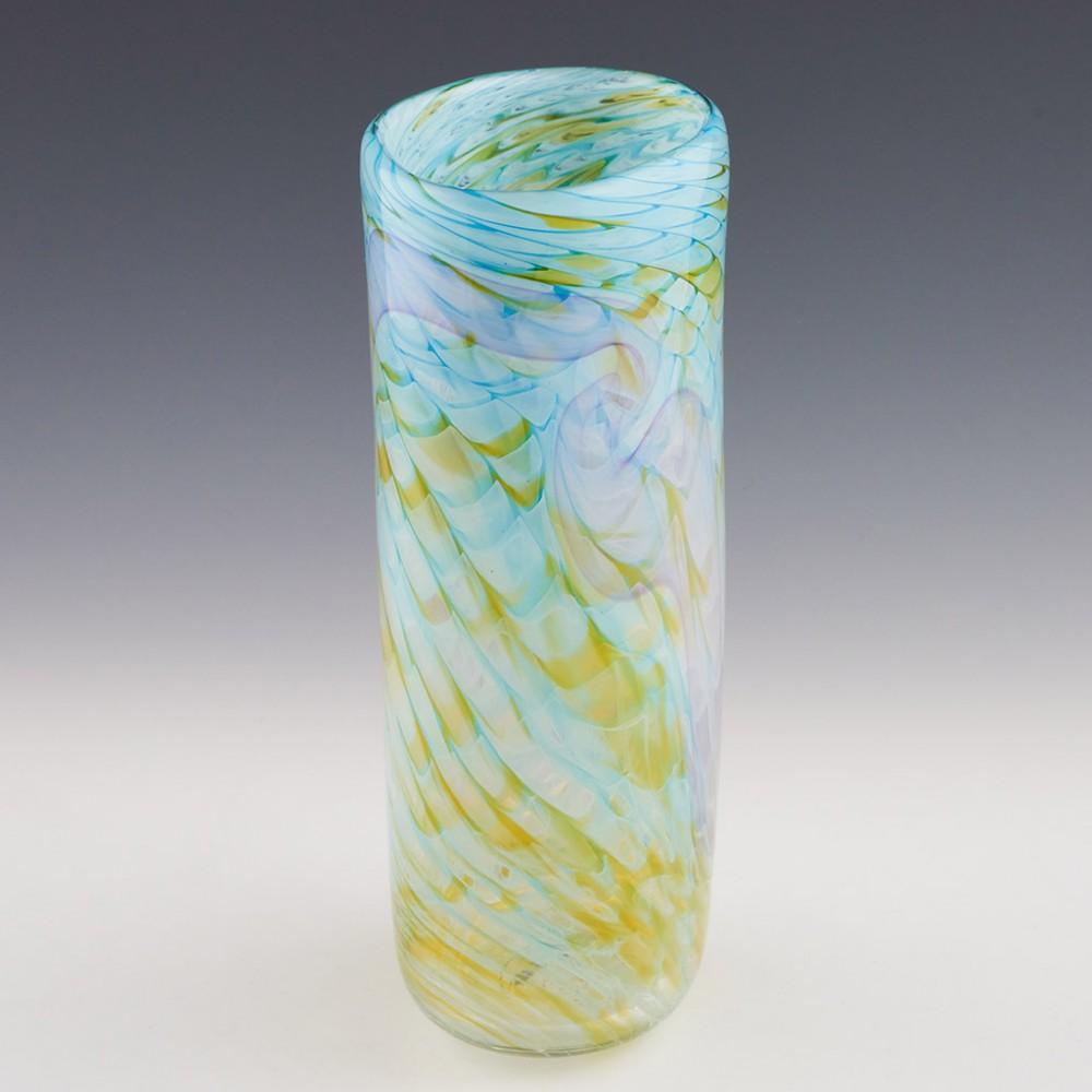 Large Art Glass Open Vase c2000 1