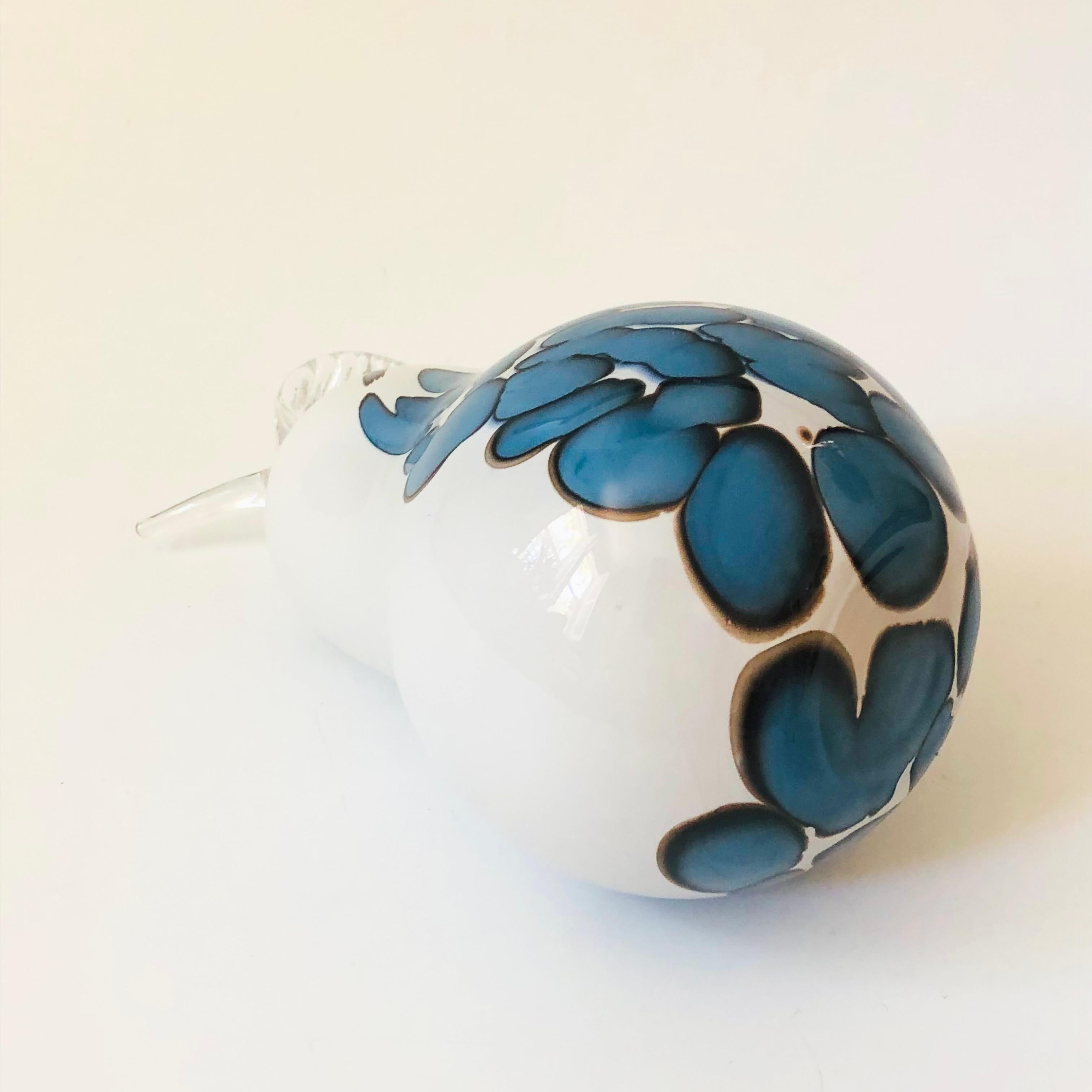 Grande poire d'art en verre de Zorza Pologne en vente 1