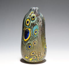 Large Art Glass Vase 'Yokohama' by Aldo Nason Murano