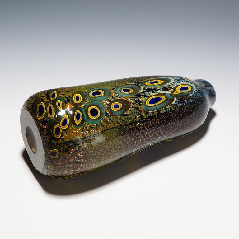 Large Art Glass Vase 'Yokohama' by Aldo Nason Murano For Sale at 1stDibs