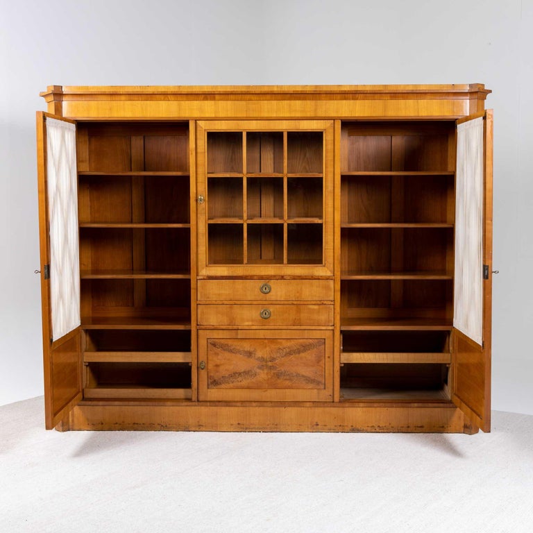 Large Art Nouveau Bookcase, Germany Early 20th Century For Sale at 1stDibs
