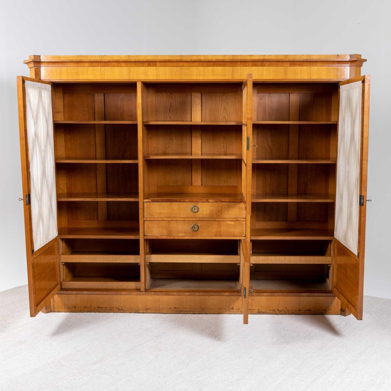 Large Art Nouveau Bookcase, Germany Early 20th Century For Sale at 1stDibs