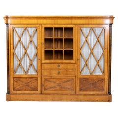 Antique Large Art Nouveau Bookcase, Germany Early 20th Century
