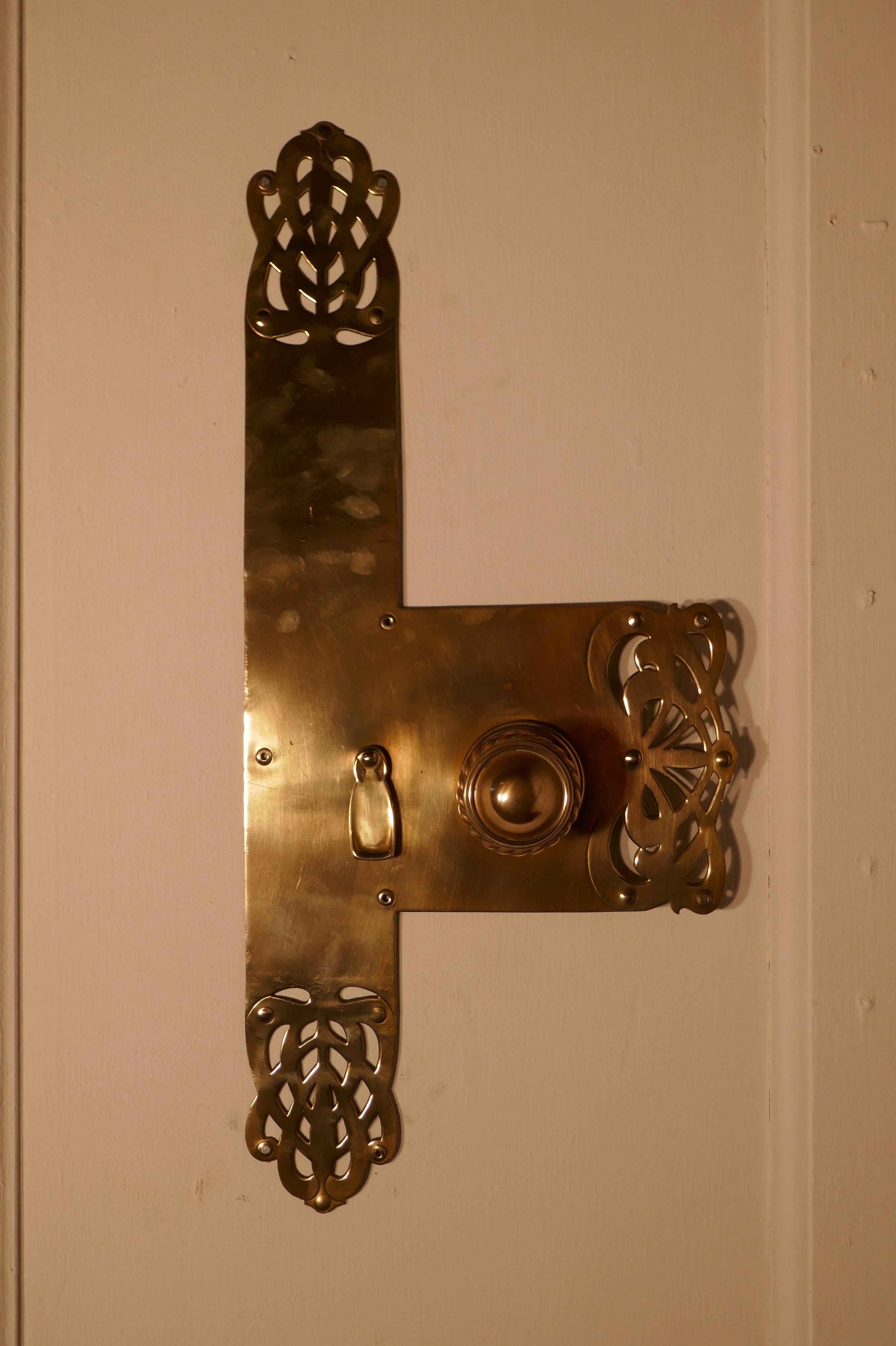 door knob escutcheon plate