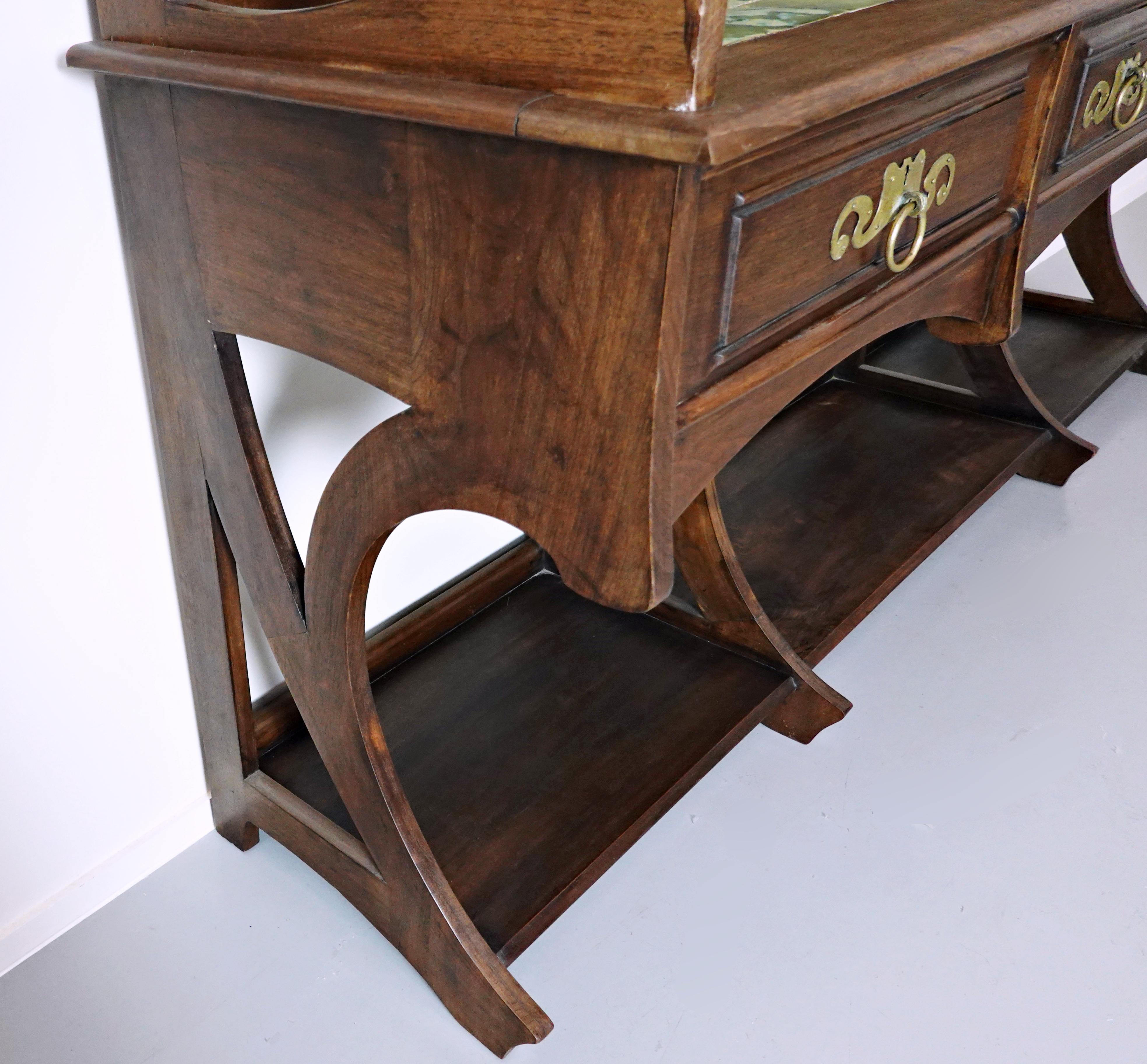 Large Art Nouveau Buffet, by Gustave Serrurier-Bovy 1