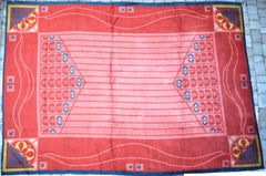 Grand tapis Art nouveau, Vienne vers 1903, dessin d'architecte