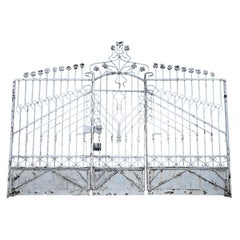 Large Art Nouveau Gate, Early 20th Century