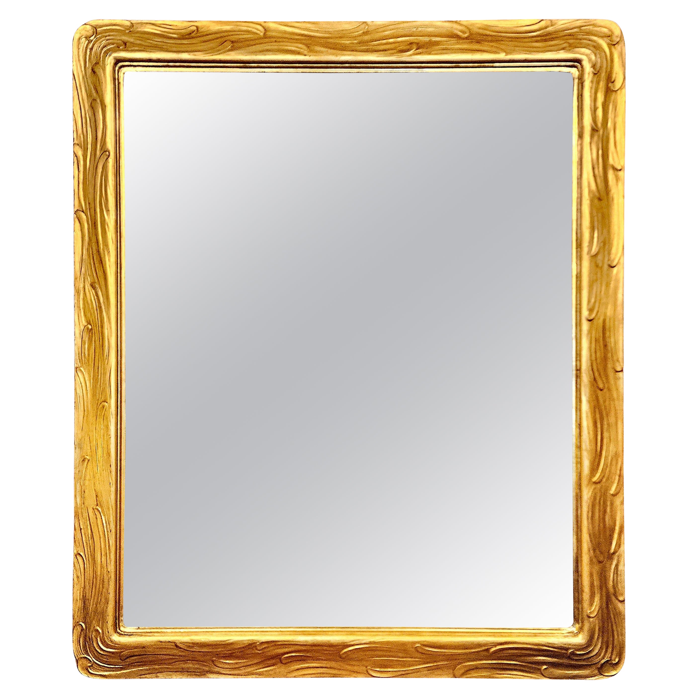 Large Art Nouveau Mirror American Circa 1905