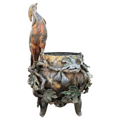 Large Art Nouveau Planter, France, 1920s