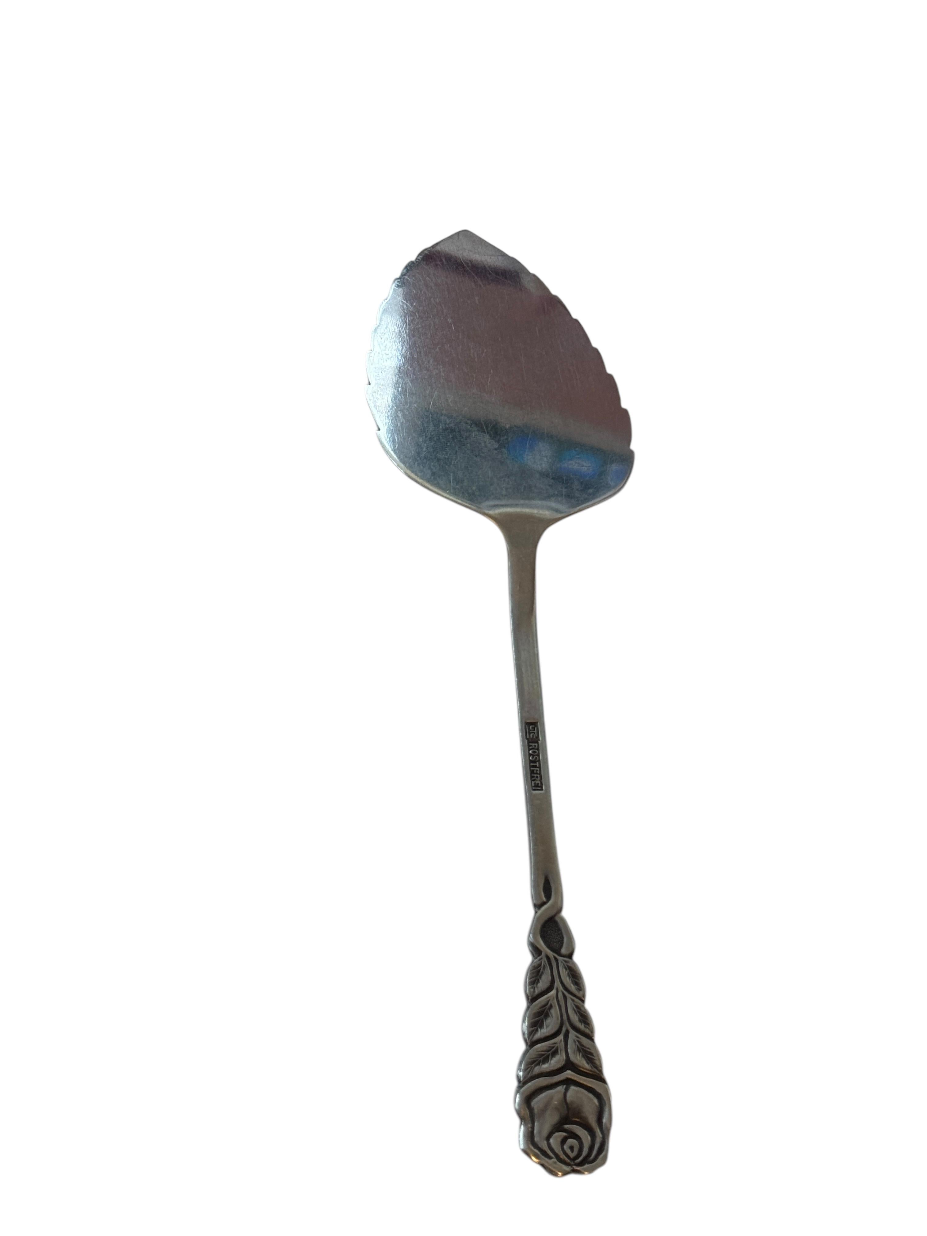 Großes, versilbertes Besteck im Jugendstil Hildesheim-Kake im Art nouveau-Stil, Shovel 1960er Jahre (Metall) im Angebot