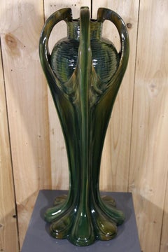Grand vase Art Nouveau de Jérôme Massier