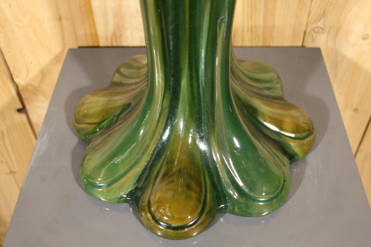 Début du 20ème siècle Grand vase Art Nouveau de Jérôme Massier en vente