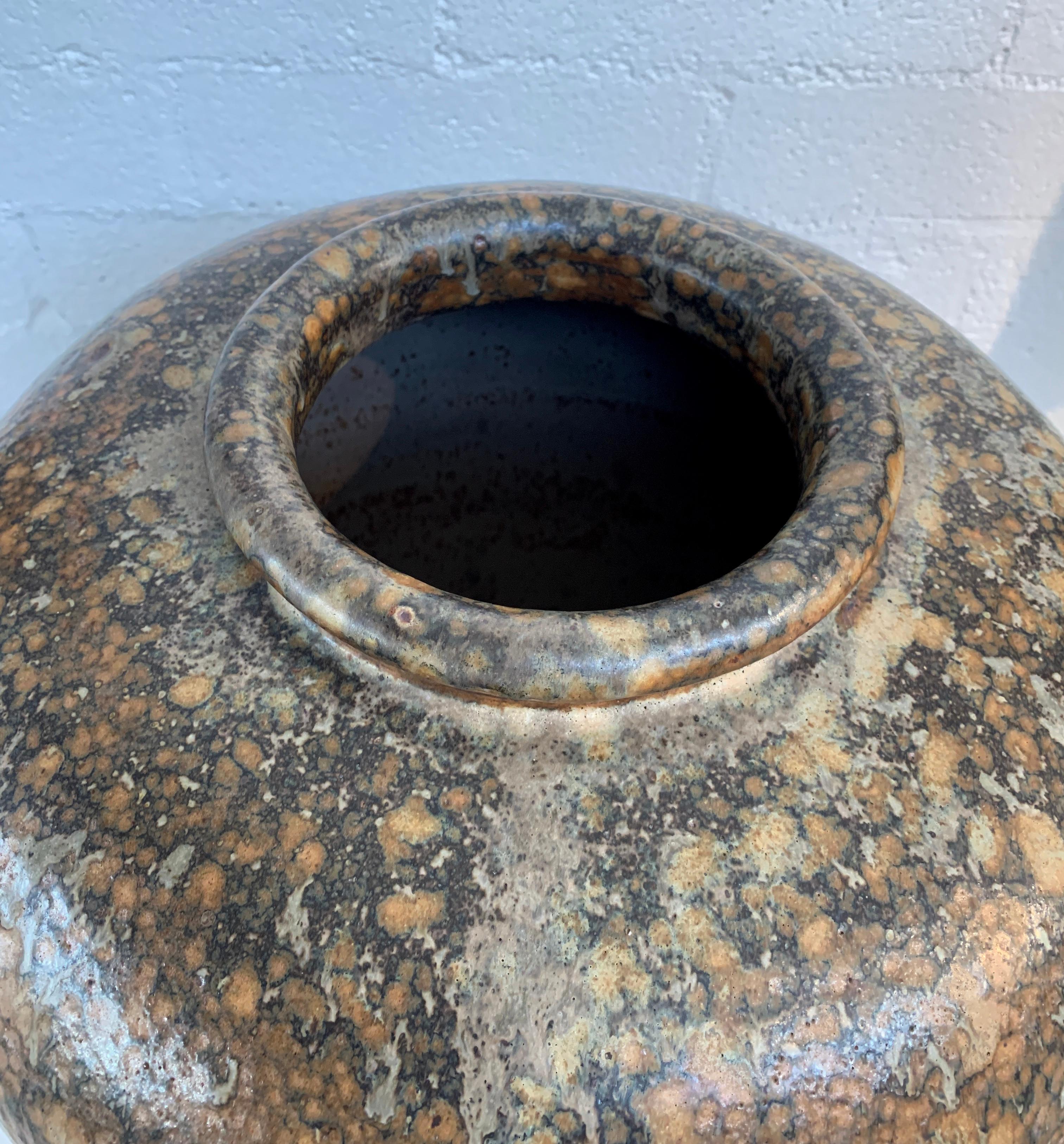 Large Art Pottery Vase by Hiroshi Nakayama Judy Glasser 1