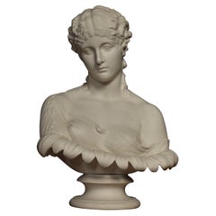 Antique Large Art Union of London Bust of Clytie