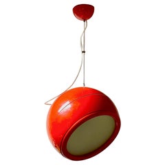 Large Artemide 'Pallade' MCM Hanging Lamp by Studio Tetrarch Italian Design Icon