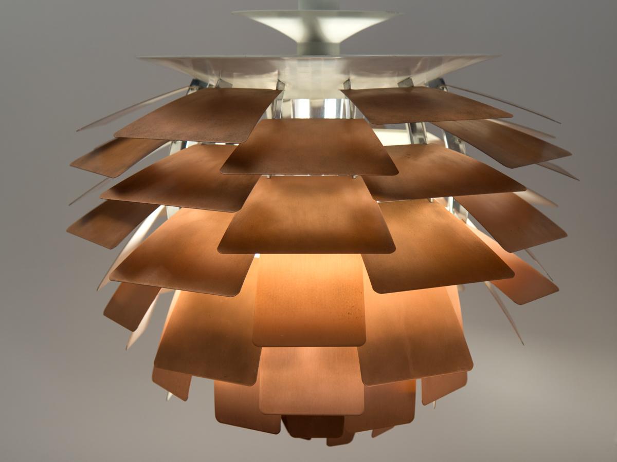 Mid-Century Modern Large Artichoke Lamp by Poul Henningsen For Sale