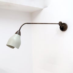 Large Articulate Italian Swing Arm Wall Lights