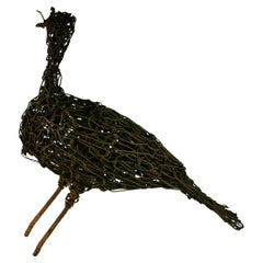 Large Artist Made Garden Pheasant Sculpture