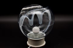 Large Artistic Post Modern Murano Glass Table or Floor Lamp, Mazzega Italy 1970s