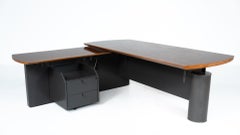 Large Artona Desk by Afra & Tobia Scarpa for Maxalto, 1970s