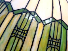 Large Arts and Crafts 6 Bulb Chandelier