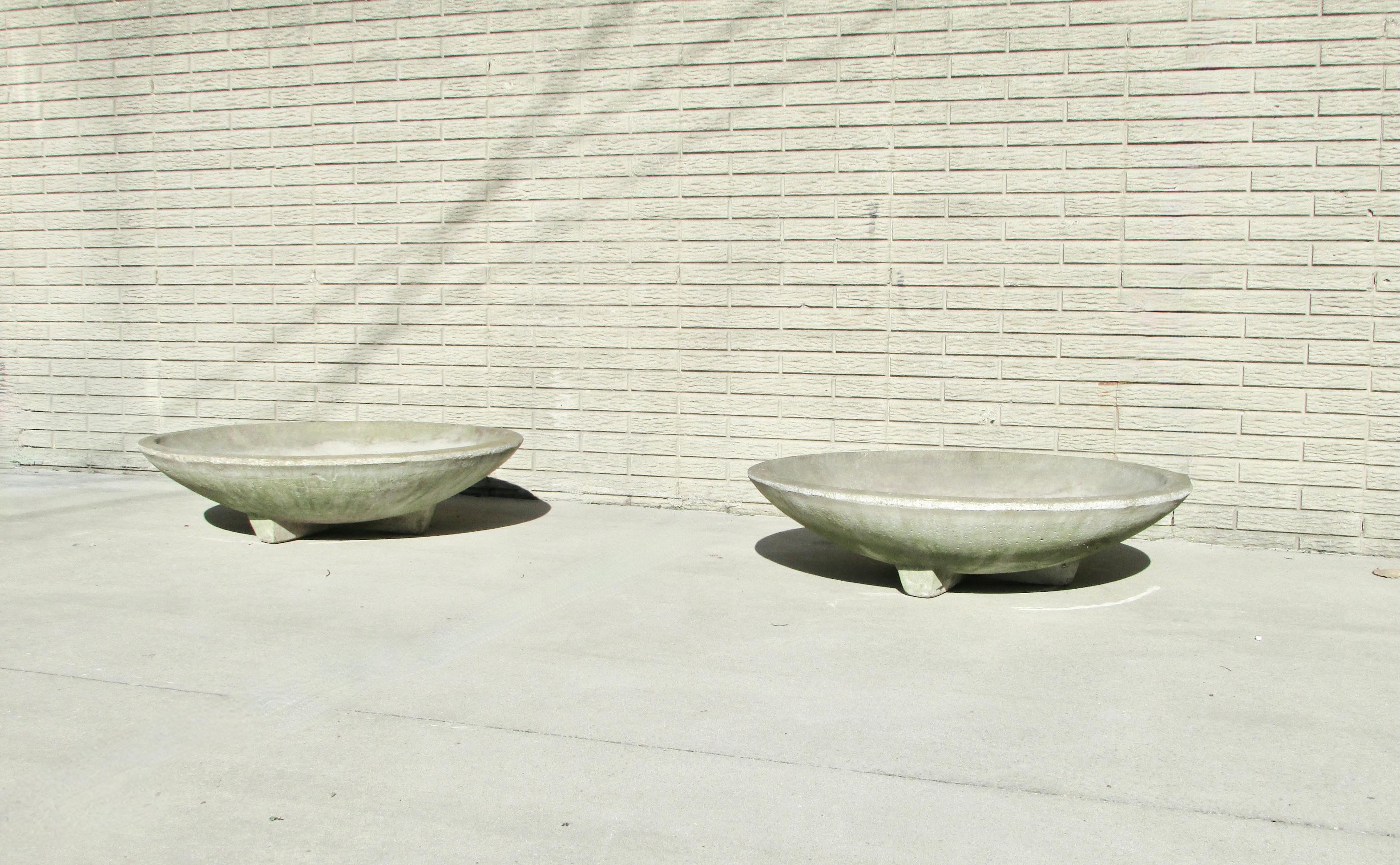 large cement bowl
