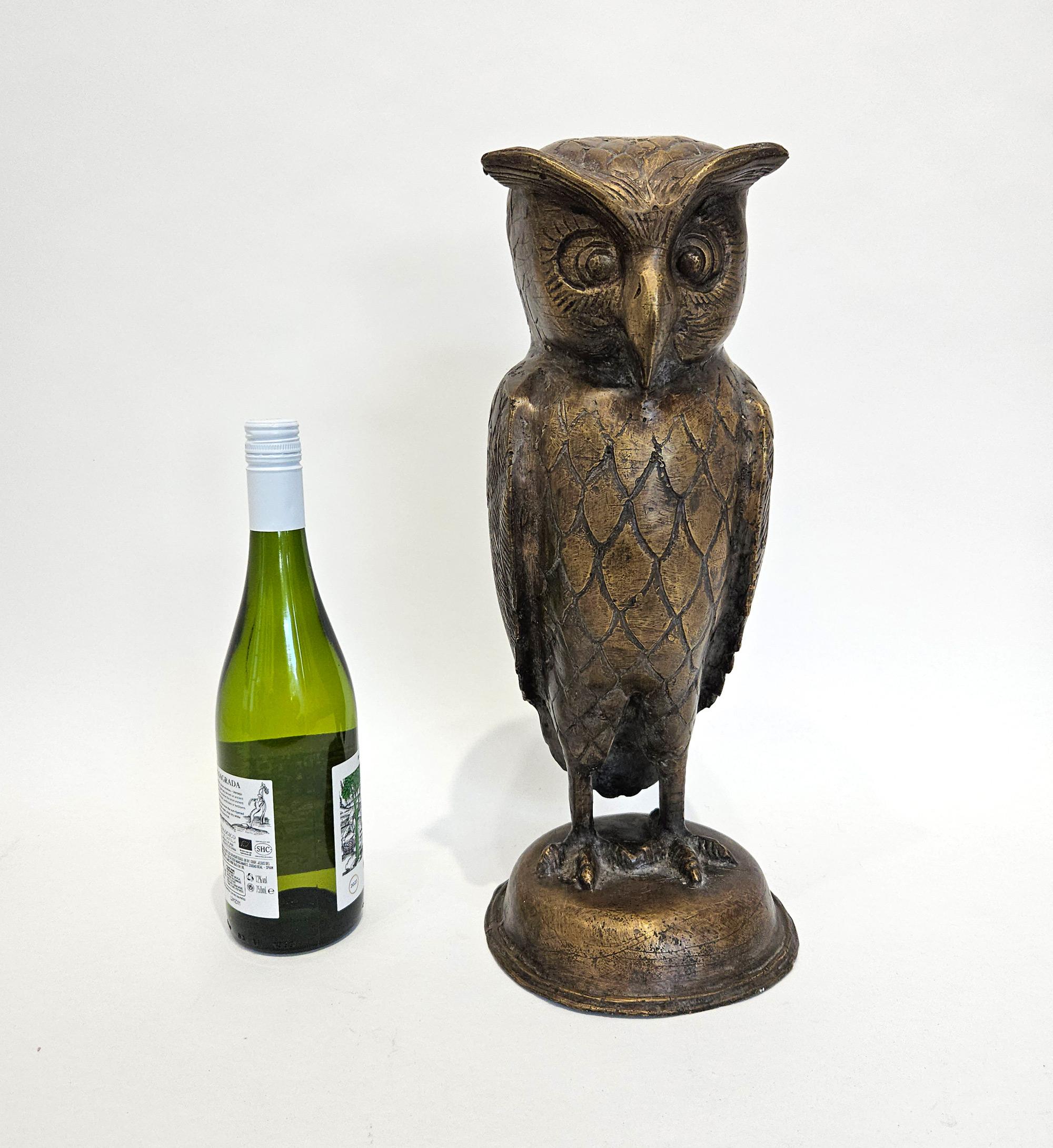 Grande gufo da giardino estetico Arts & Crafts Art Nouveau in rame, Inghilterra, c.C. 1900 in vendita 9