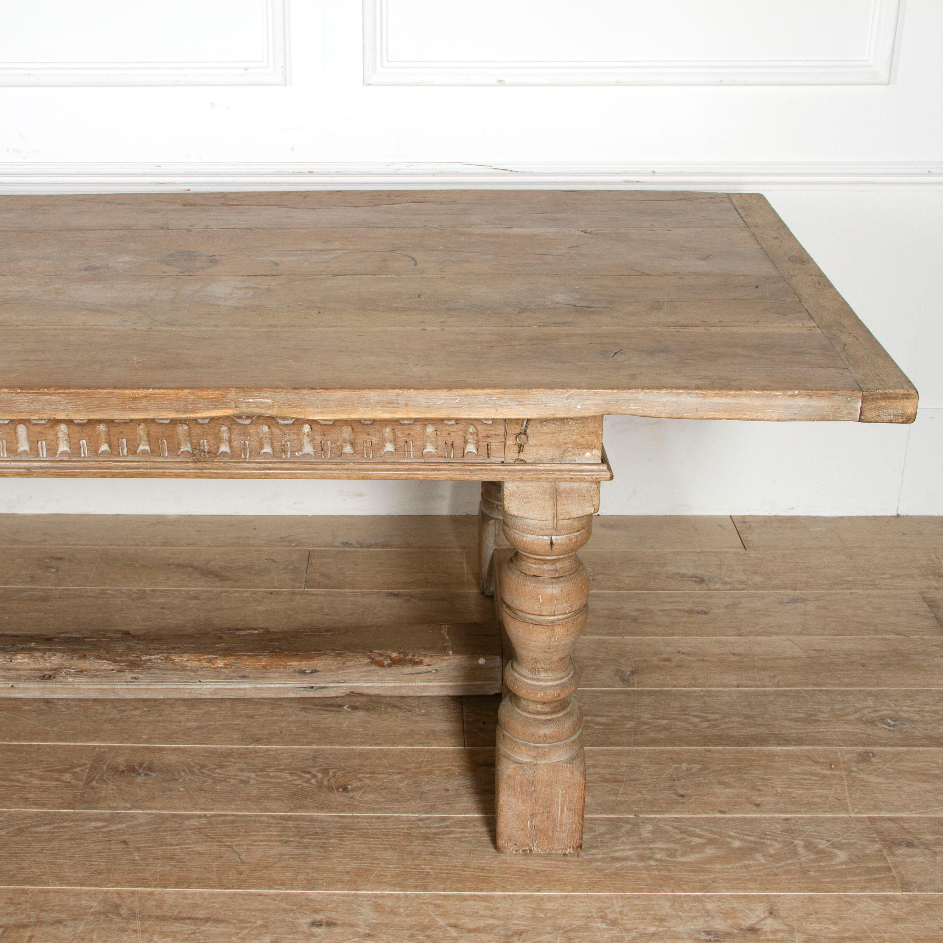 Oak Large Arts & Crafts Refectory Table