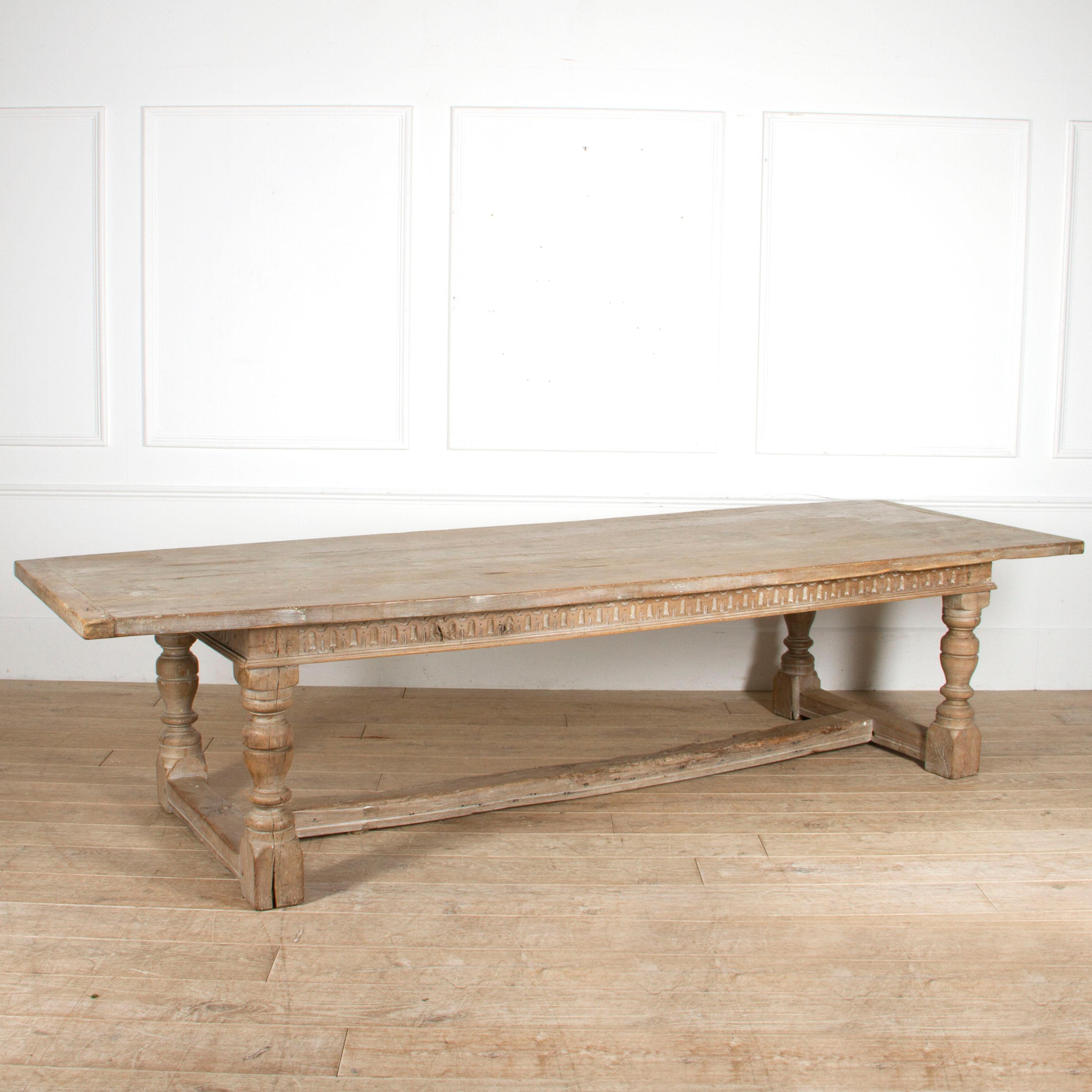 Large Arts & Crafts Refectory Table 1