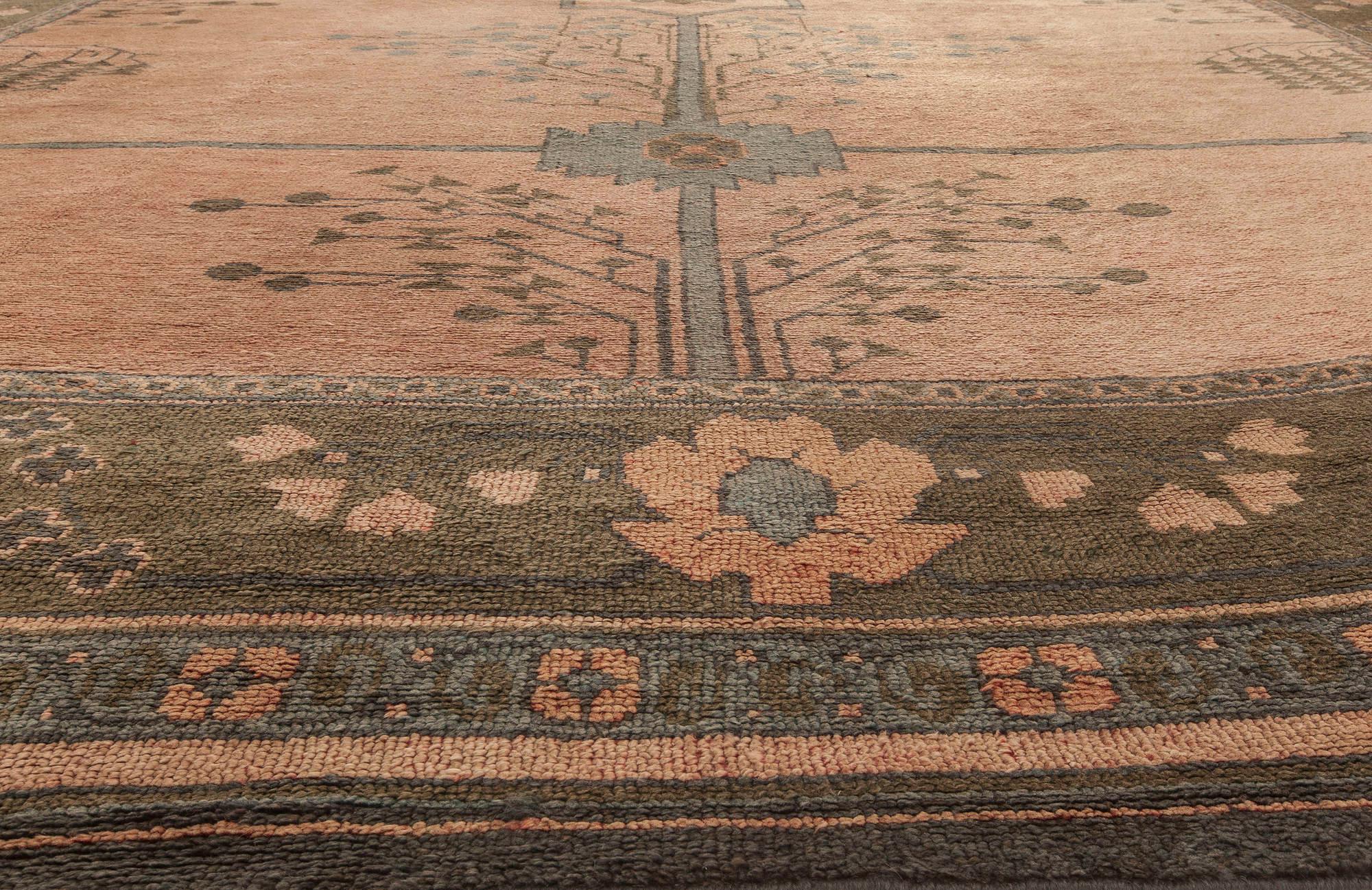 Large Arts & Crafts Rug by Gavin Morton ‘size adjusted’
Size: 13'0