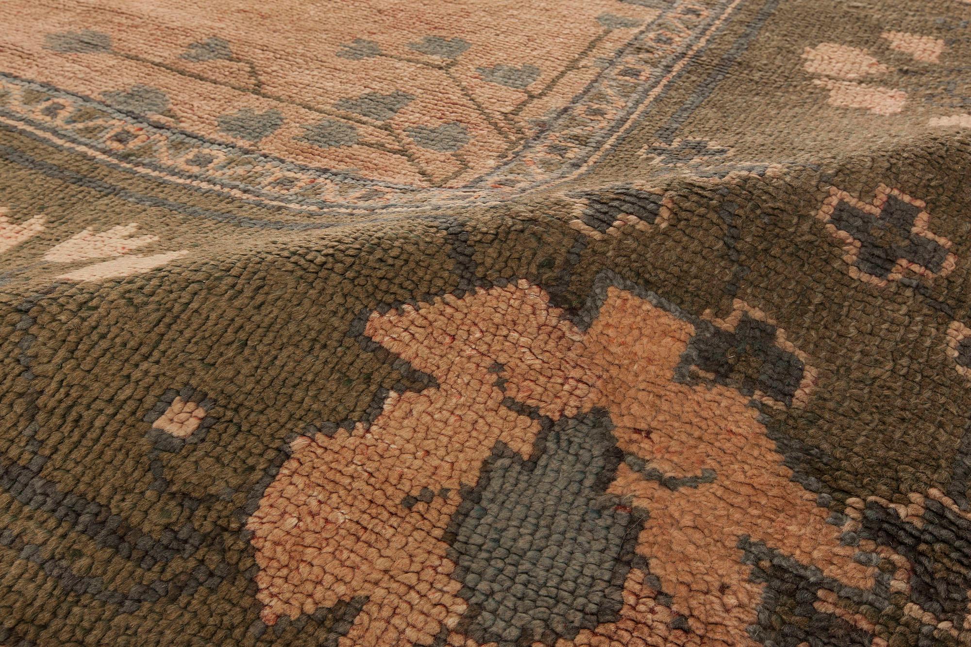 Arts and Crafts Doris Leslie Blau Large Arts & Crafts Rug by Gavin Morton re-sized For Sale