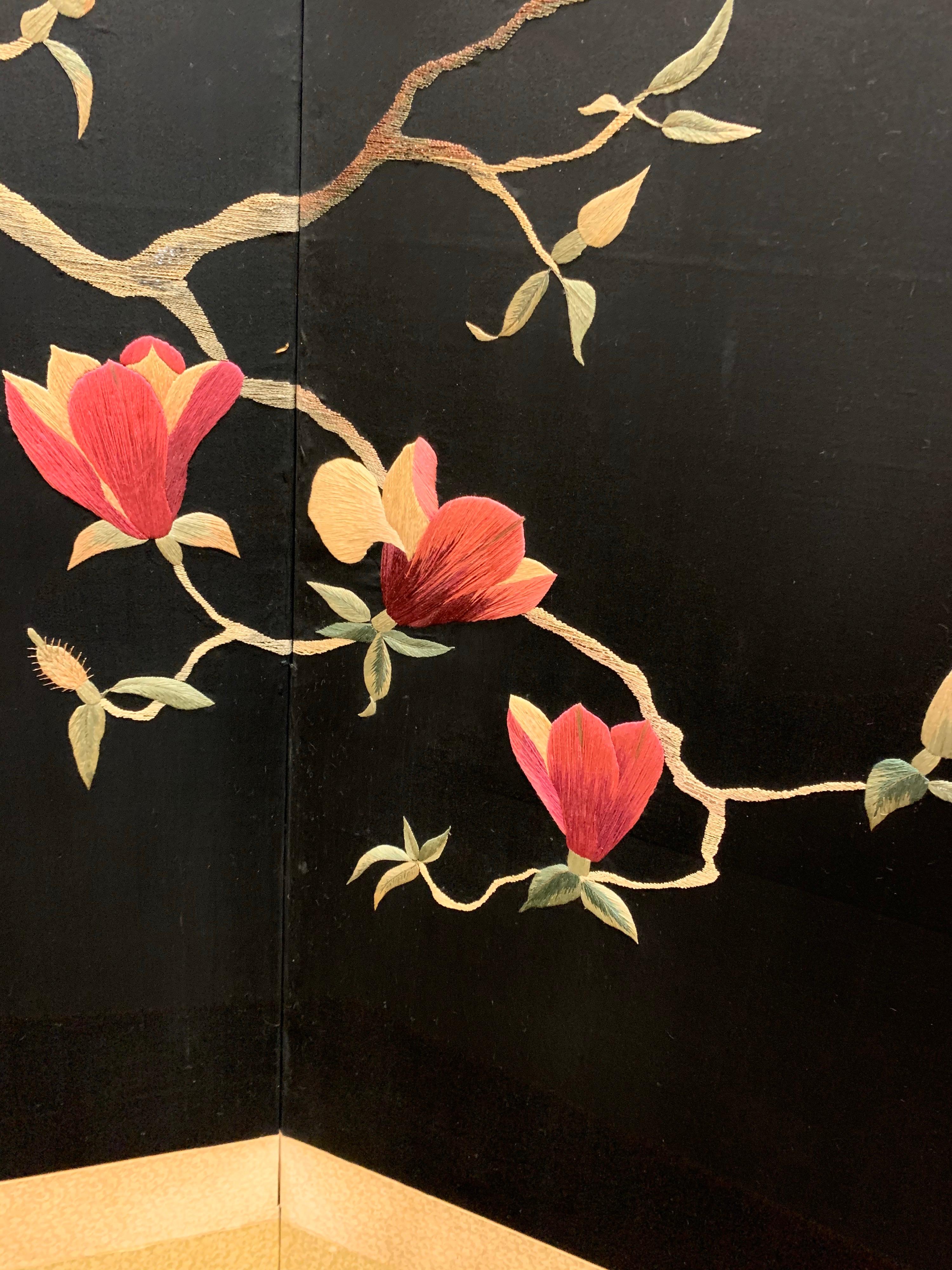 cherry blossom room divider