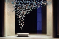 Large Asymmetric Taper Pendant Lamp by Rock and Soar