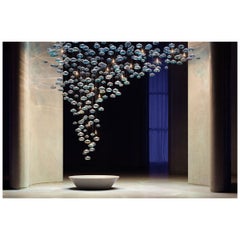 Grande lampe suspendue asymétrique Taper de Rock and Soar